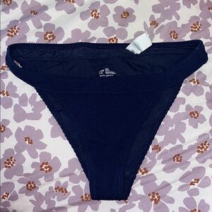 Aerie Navy Swim Bottom
